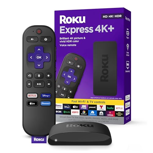 Roku Express 4K+ Streaming Device with Voice Remote C517