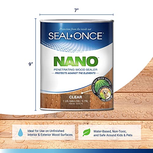 1 Gallon Clear Wood Sealant K7582