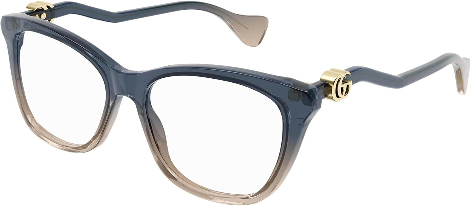 Blue Full Rim Cat Eye Eyeglasses Frame 54mm K59737