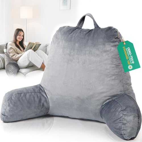 Shredded Memory Foam Backrest Pillow with Arms A3000