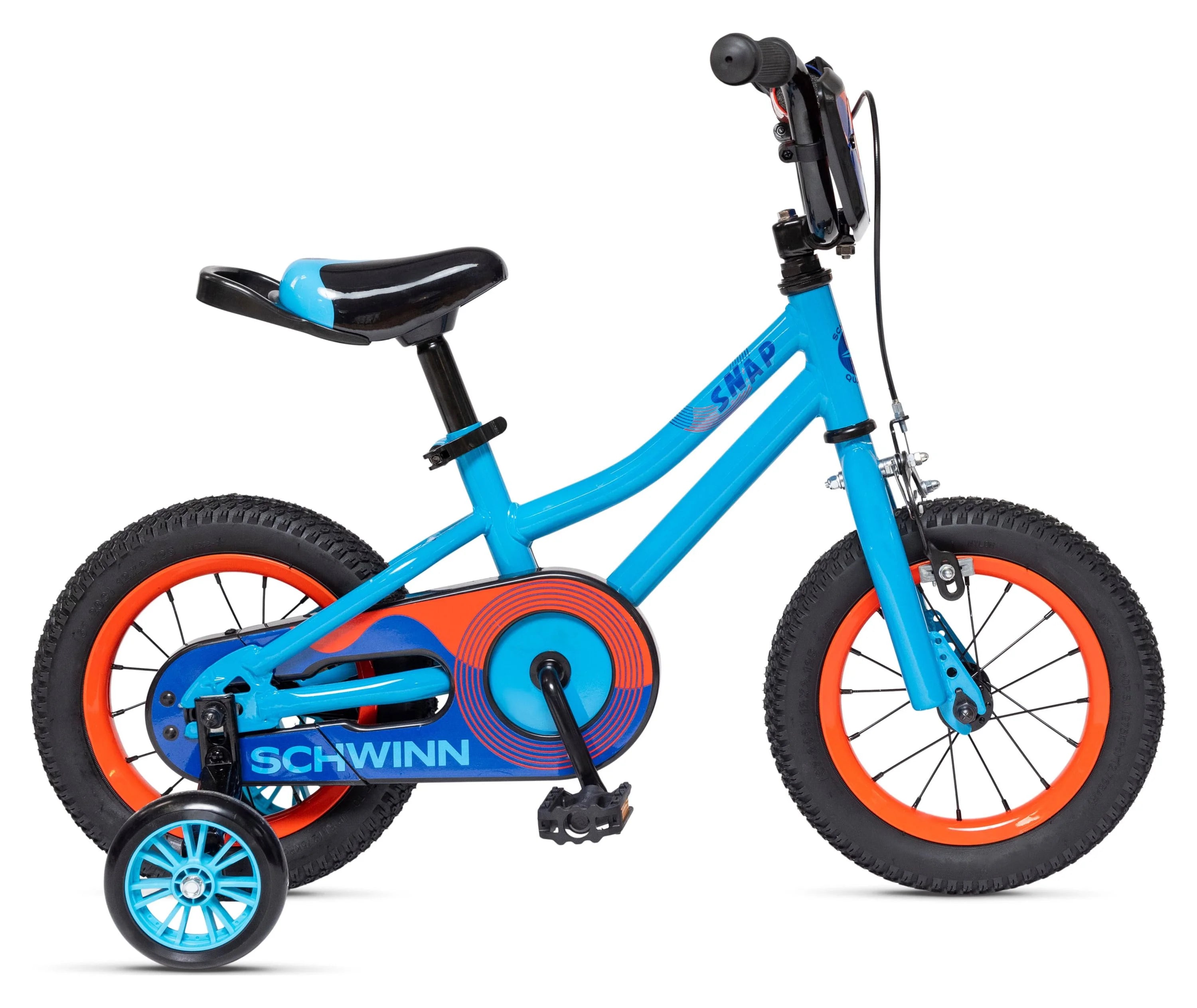12 inch Blue Kids Bike with Training Wheels I323