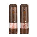 2 Pack Electric Salt and Pepper Grinder Set with LED Light W827428