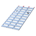 Aluminum Tri-Fold Ramp with Treads, 1,500 lb. Capacity, 50” W x 76” L Q5178