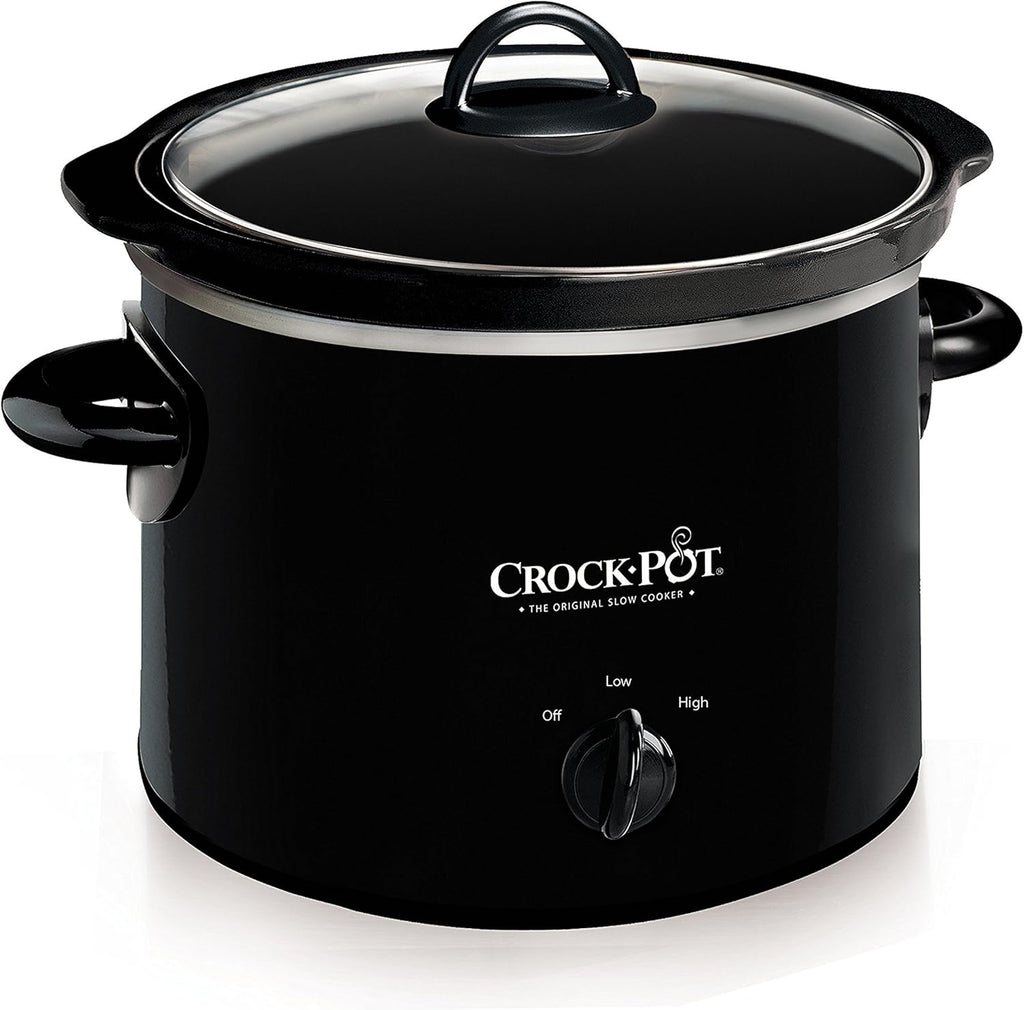 Black 2 Quart Manual Slow Cooker P70866