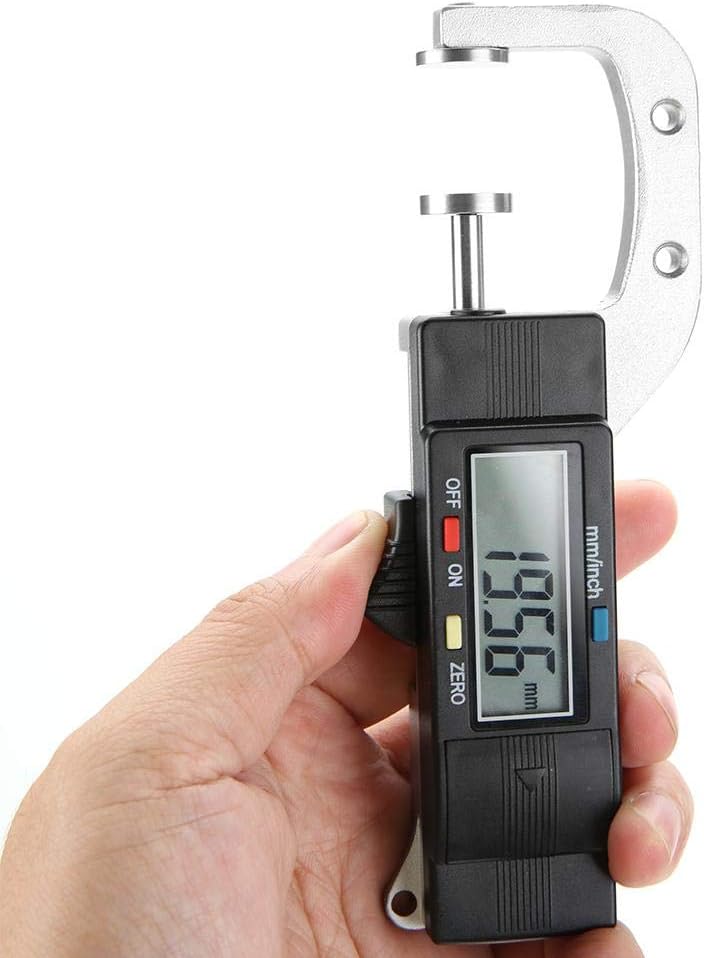 0-25mm Horizontal Electronic Digital Display Thickness Gauge Measuring Tool R331
