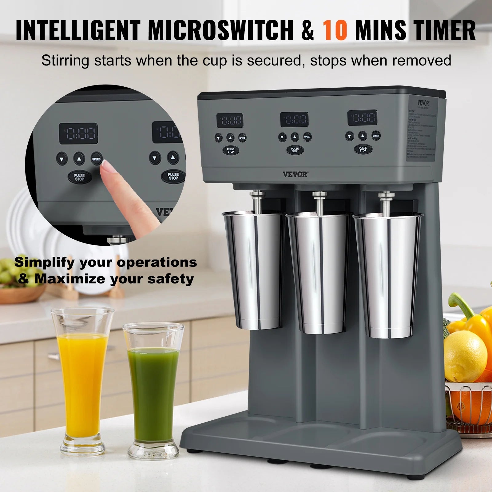 Stainless Steel Electric Blender J32635