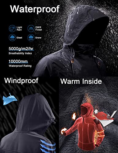 Men's Waterproof Ski Snow Jacket D18109