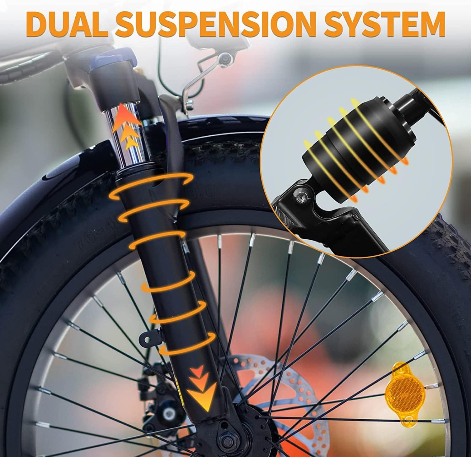 20" Fat Tire Folding Electric Bike N814