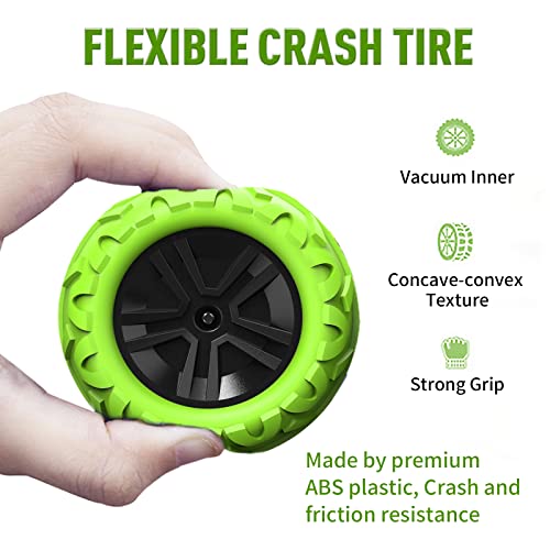 Green 4WD RC Stunt Car V36849