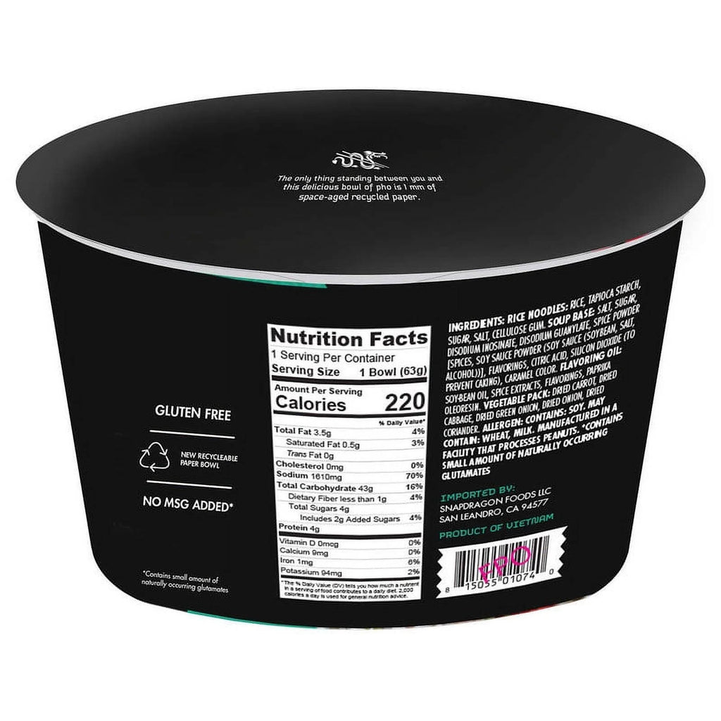 2 Pack Pho Bowls, 2.3 oz, 9 Count I3301