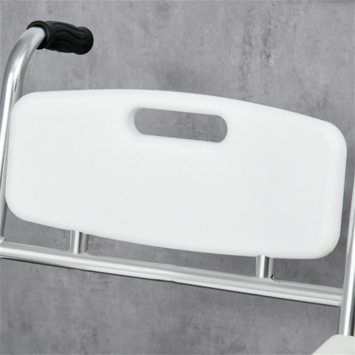 Waterproof Rolling Shower Commode Wheelchair with Padded Seat G8820