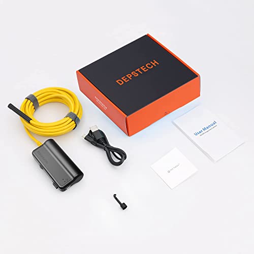 Yellow 5.0MP HD Wireless Endoscope Inspection Camera L85902