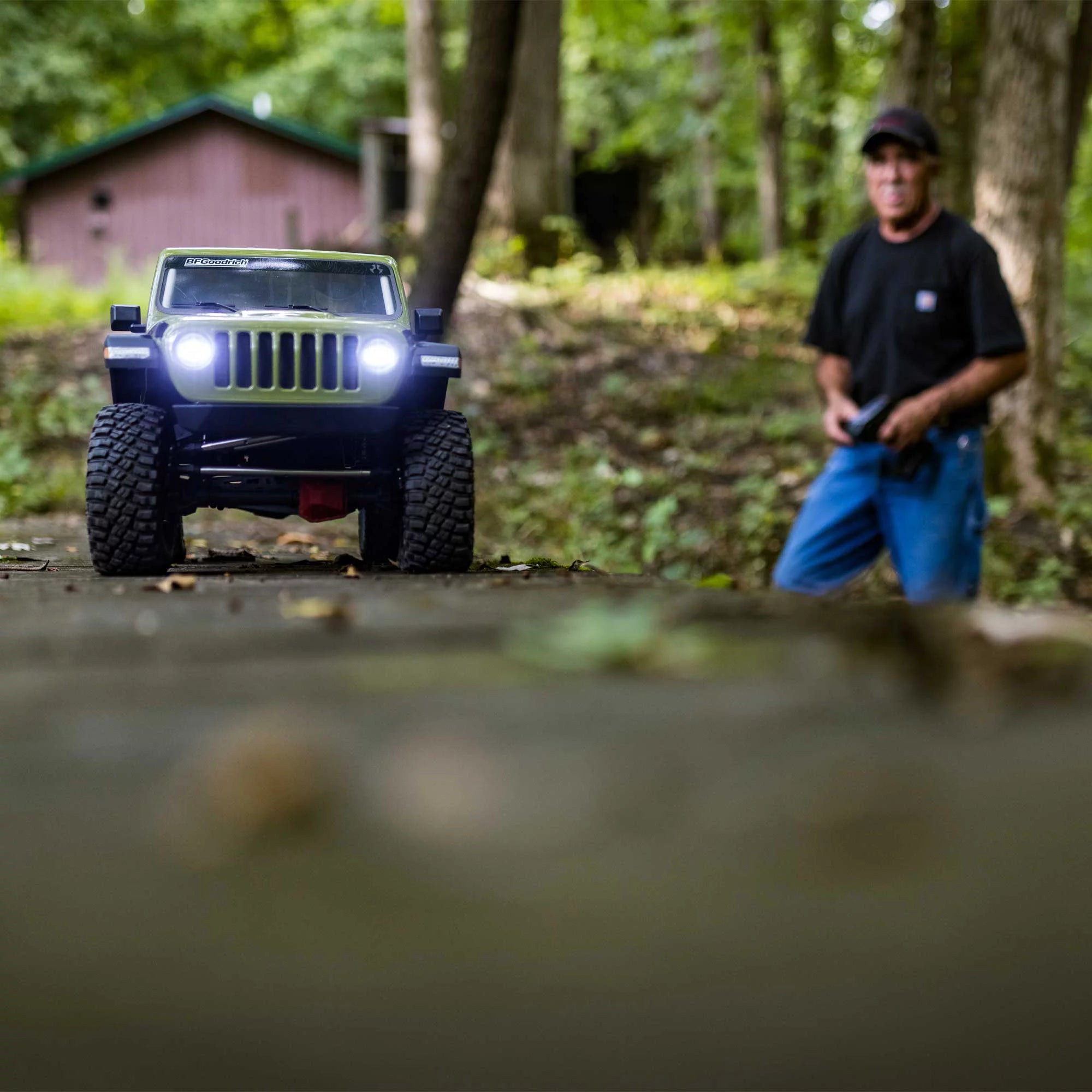 Green 1/6 4 Wheel Drive Rock Crawler RC Truck J130