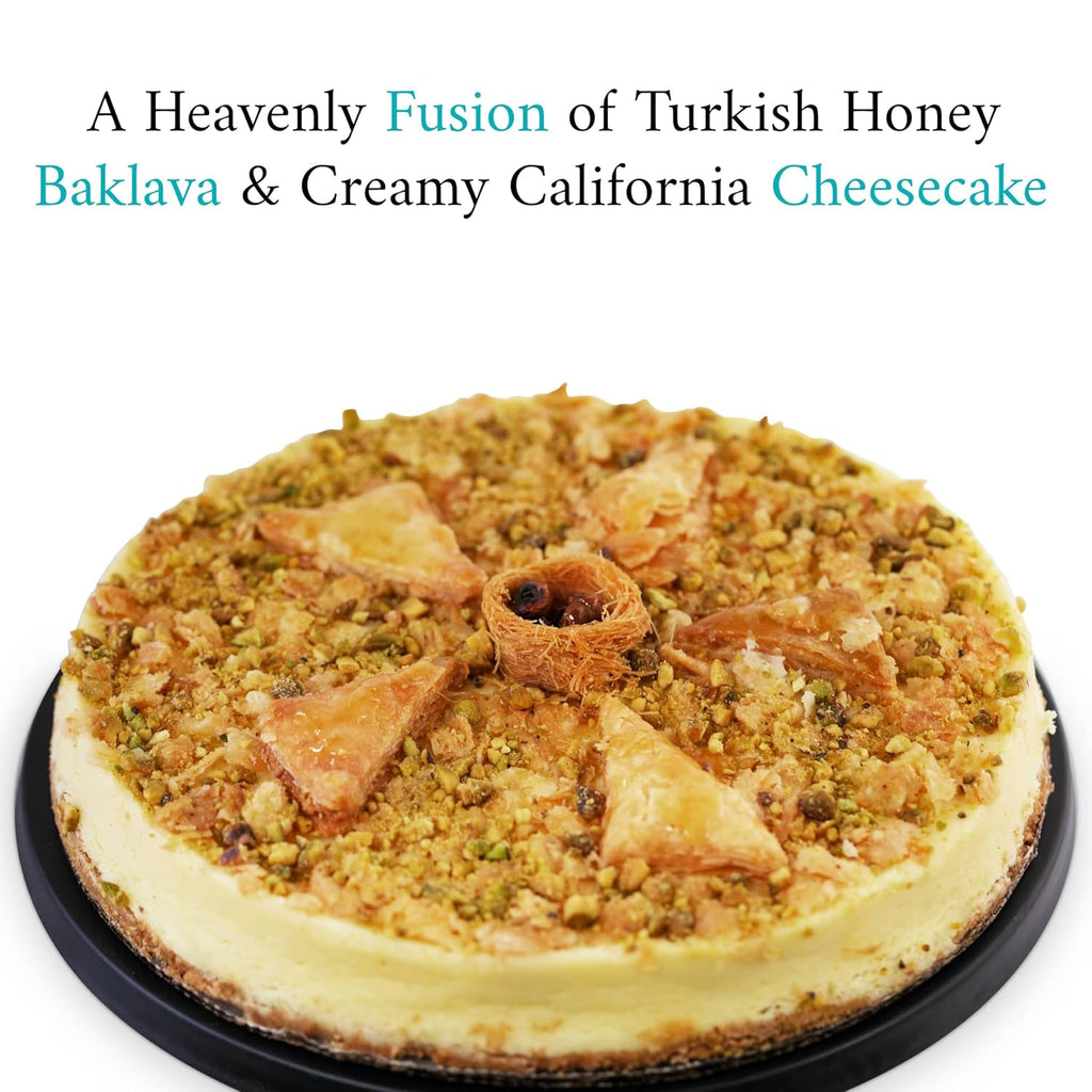 Baklava Cheesecake (9-inch, 2.8 lbs) M6252