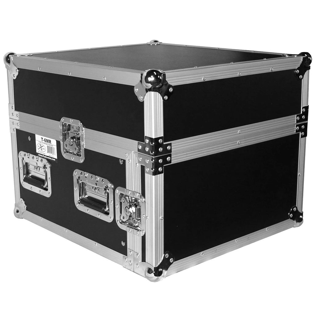 6U Rack x 10U Top Mixer DJ Combo Flight Case H77772