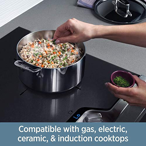 7-Quart Stainless Steel Pasta Pentola with Insert A1050