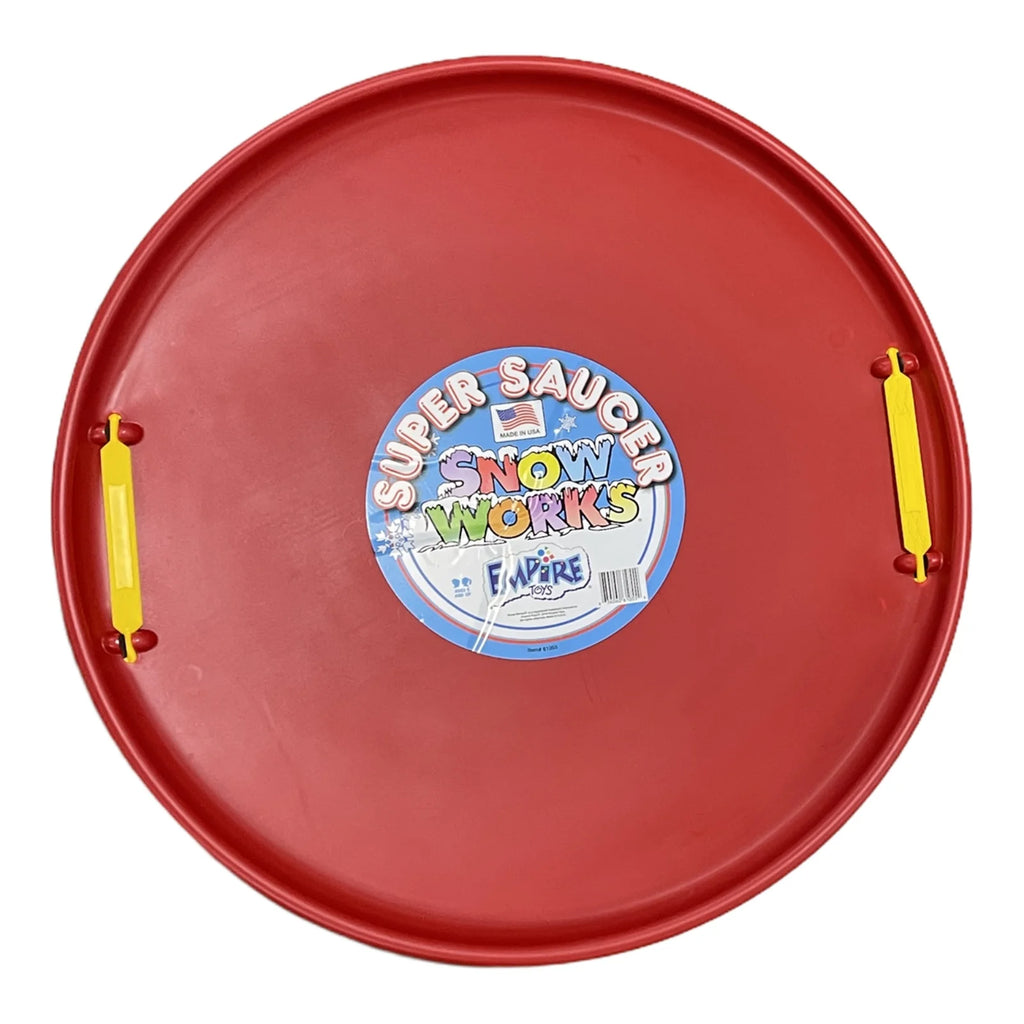 Red 28 Inch Round Snow Sled C479130