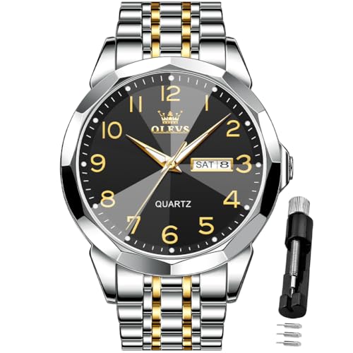 Minimalism Business Dress Analog Quartz Stainless Steel Waterproof Luminous Classic Date Men Wrist Watch E1439