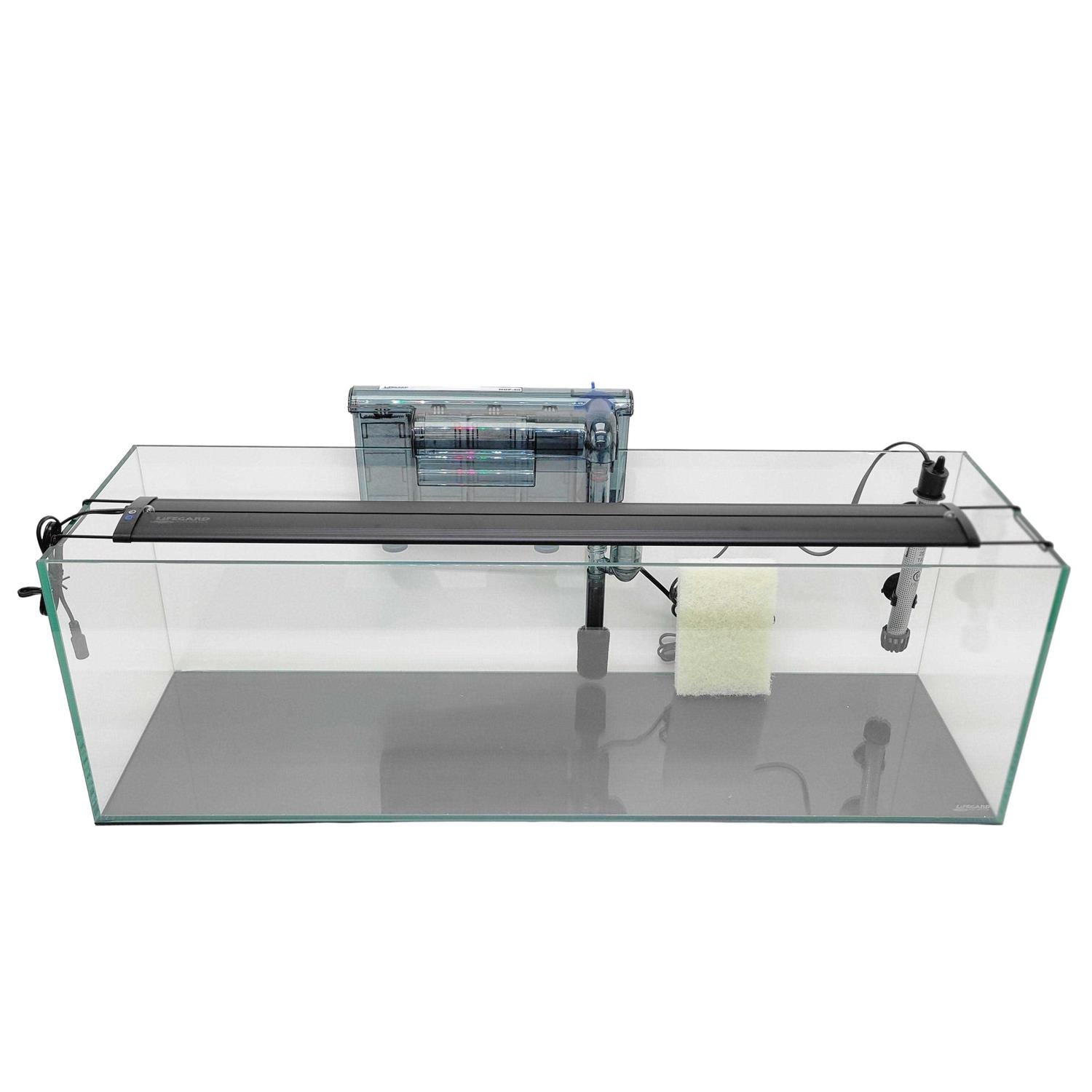 22 Gallon Clear Glass Bookshelf Aquarium F657126