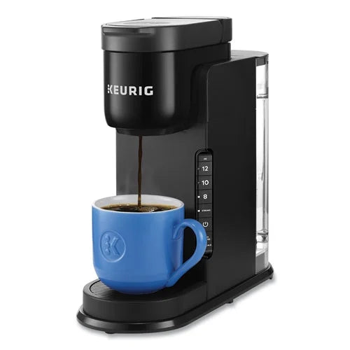 Black Single Serve K-Cup Pod Coffee Brewer with 42 oz. Removable Reservoir T22734