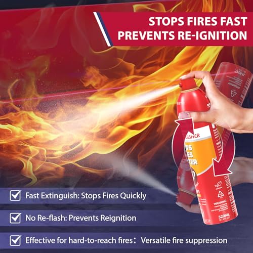 10-in-1 Portable Water-Based Fire Extinguisher Spray Y99119