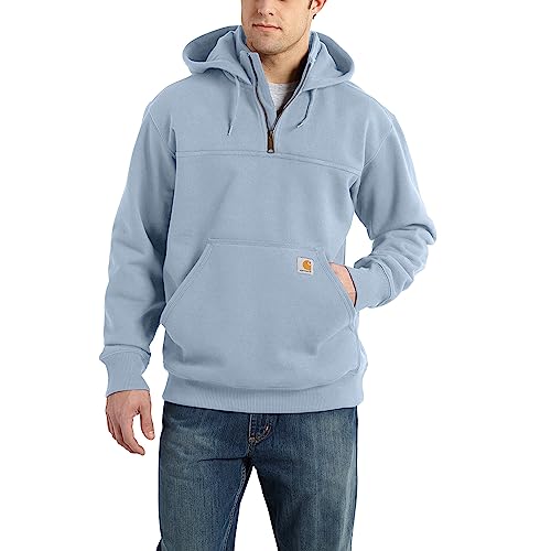 Men's Rain Defender Loose Fit Heavyweight Quarter-Zip Sweatshirt W334