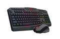 Wireless RGB Gaming Keyboard and 8000 DPI Gaming Mouse with 10 Multimedia Keys P126743