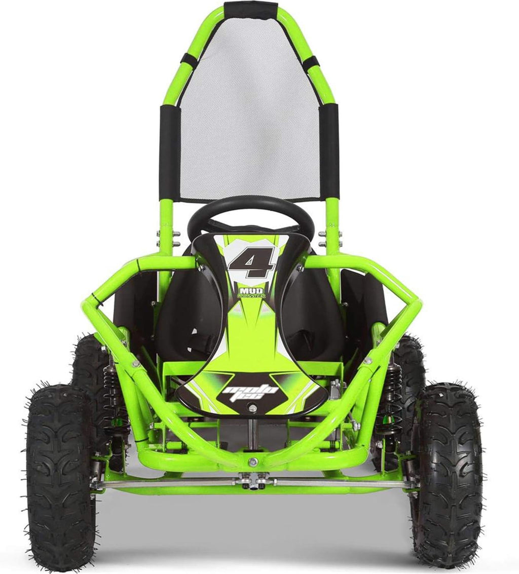 98cc Full Suspension Green Go Kart E91600