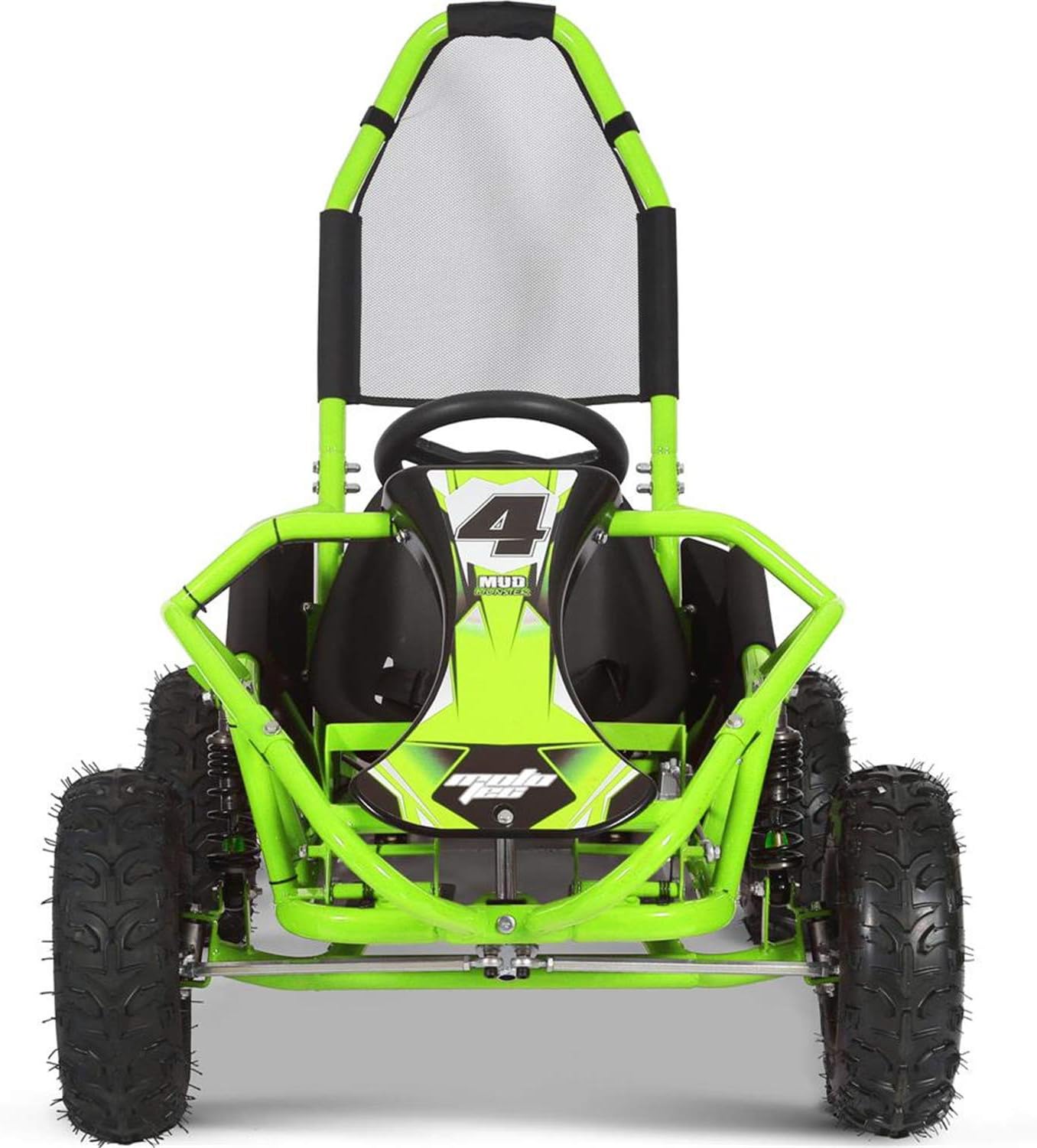 98cc Full Suspension Green Go Kart E91600