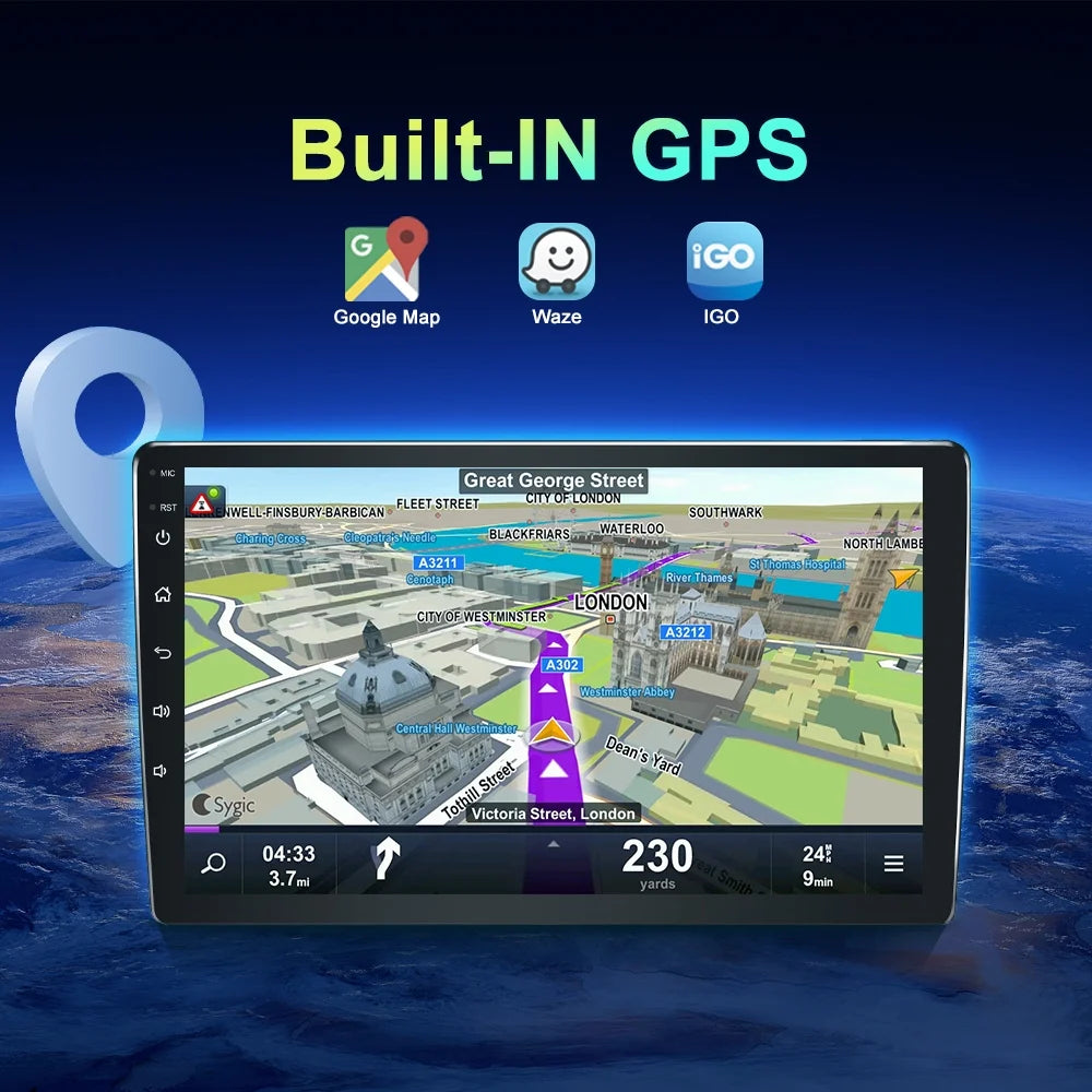 Android13 Car Stereo Radio GPS Wifi C9611