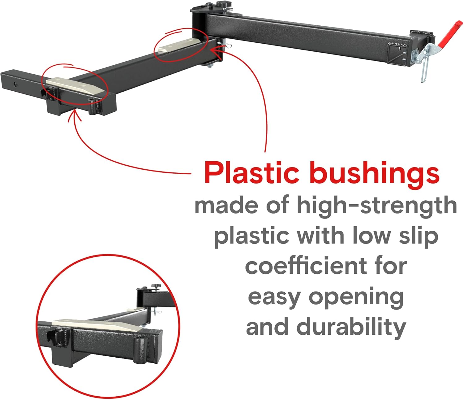 2" Hitch Receiver Bike Rack Adapter C592