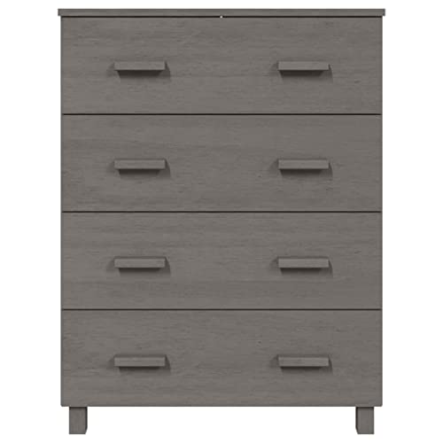 Light Gray Solid Wood Pine Sideboard E634598