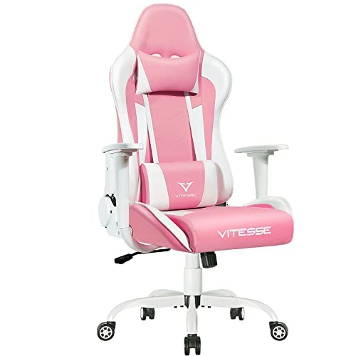 Purple Gaming Chair with Lumbar Support and Headrest K822