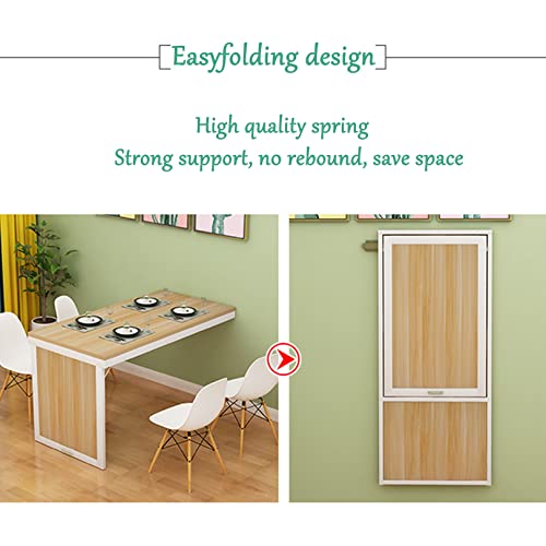 Folding Wall-Mounted MDF Dining Table X37961
