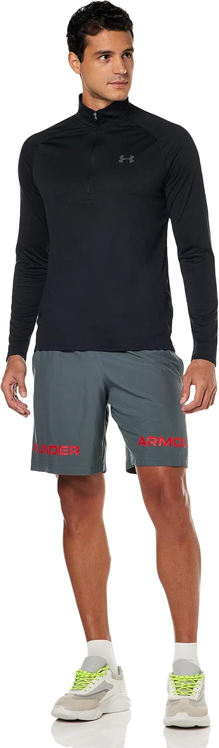 Black ½ Zip Long Sleeve Q99365
