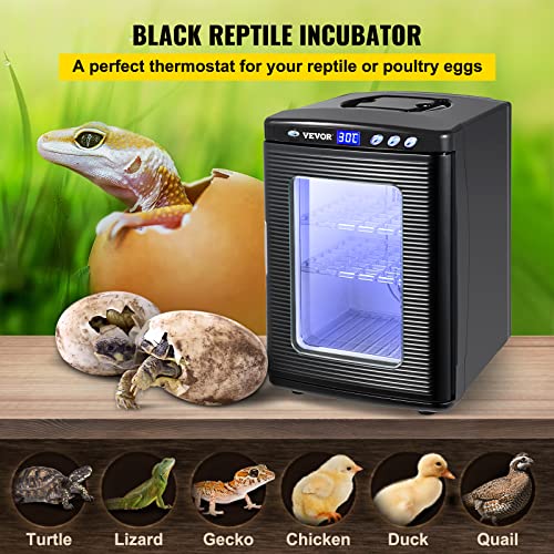 Black 25L Digital Reptile Incubator D258