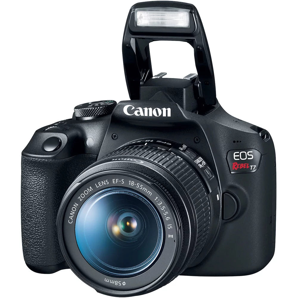 EOS Rebel T7 Camera with 18-55mm and EF-S 55-250mm Lens Y347