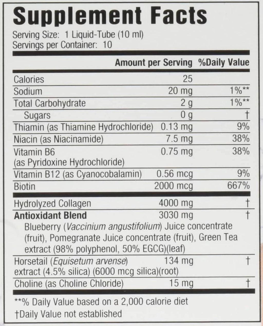 Liquid Collagen Strawberry & Kiwi 10 ea (Pack of 6) D85087