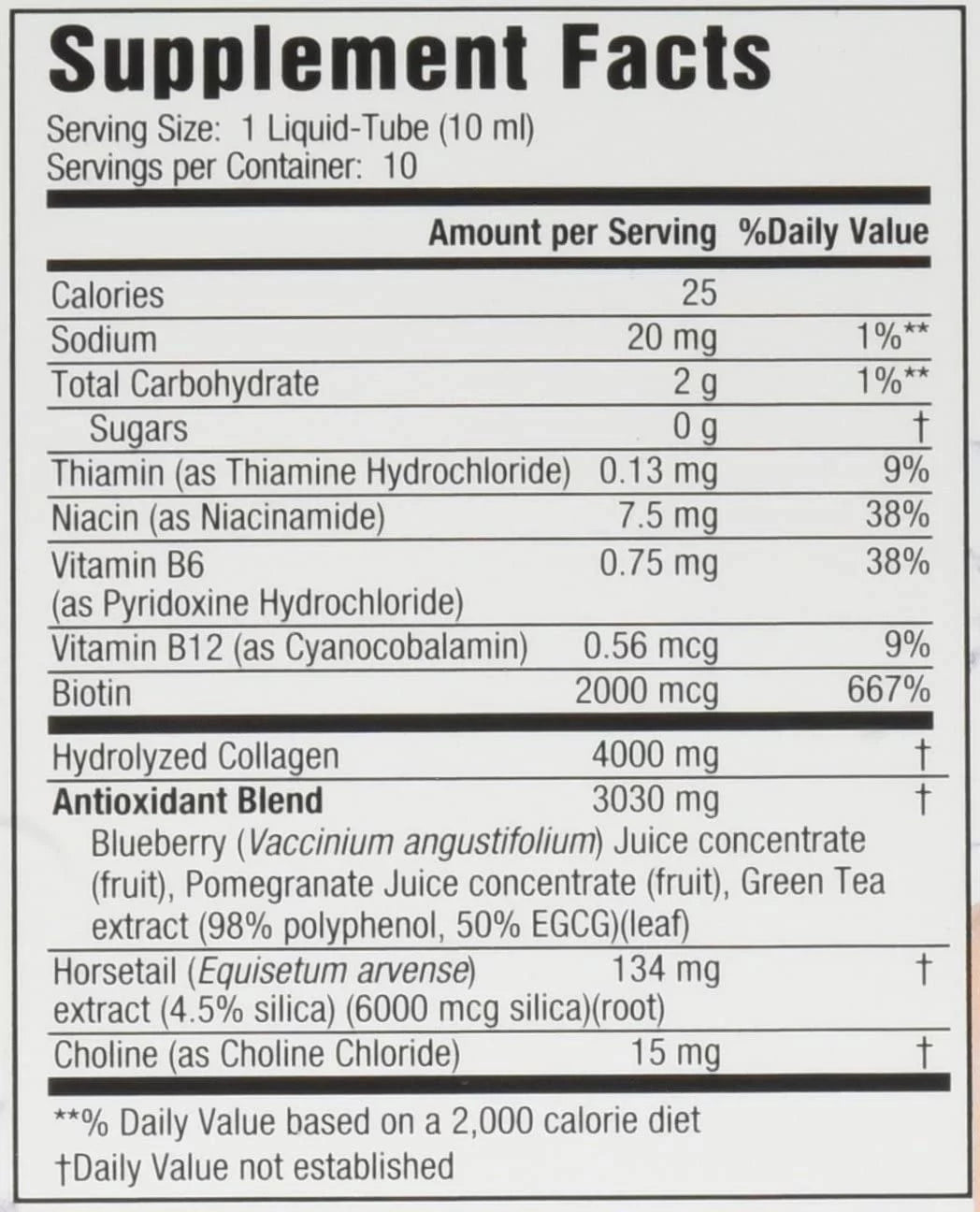 Liquid Collagen Strawberry & Kiwi 10 ea (Pack of 6) D85087