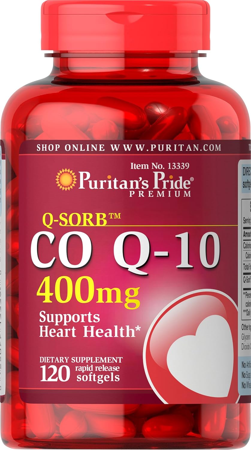 400 Mg CoQ10 Softgel, 120 Count X434861