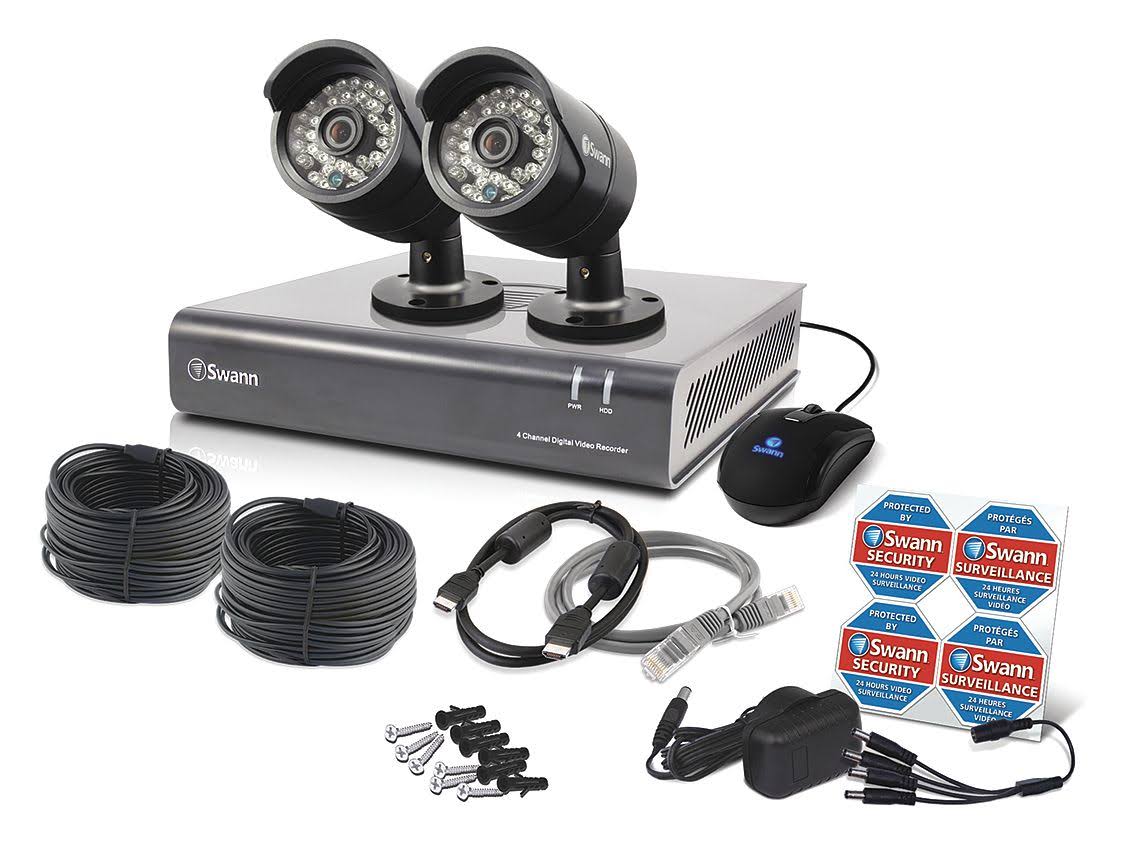 4-Channel 720p DVR with 2 720p Cameras N670