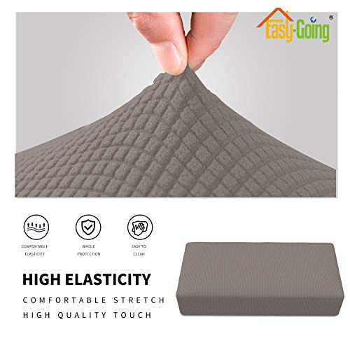 30x30x15inch Deep Teal Stretch Square Ottoman Cover with Elastic Bottom Y4653