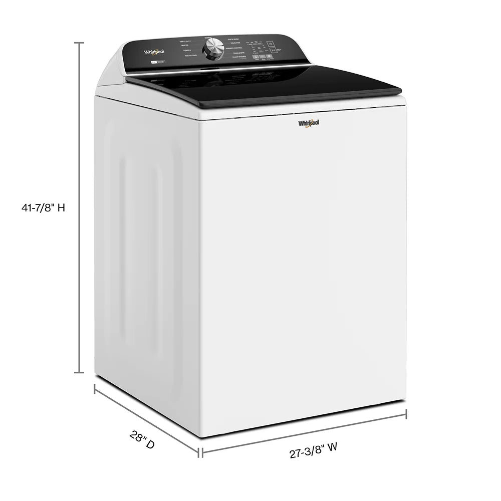 Black High Efficiency Top Load Washer Z192160