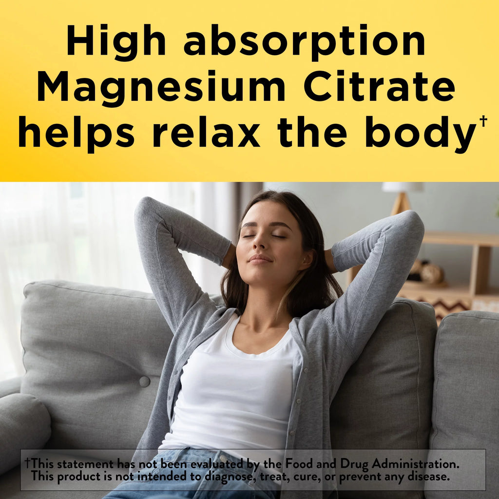 64 Count 200 mg Magnesium Citrate Gummies W425792