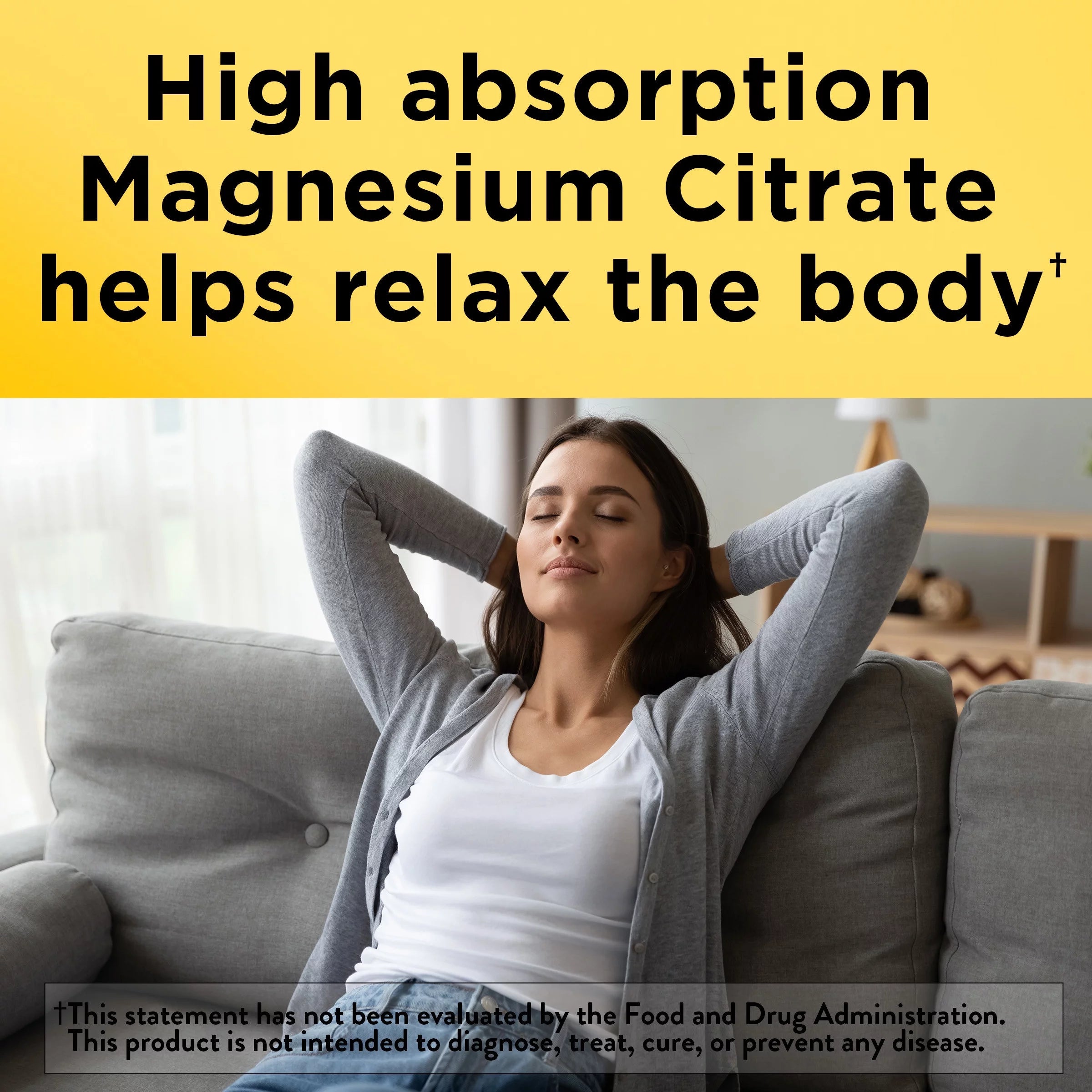 64 Count 200 mg Magnesium Citrate Gummies W425792