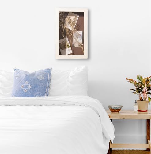 Black 11x17 Extra Deep Shadow Box Frame with Linen Back K382371