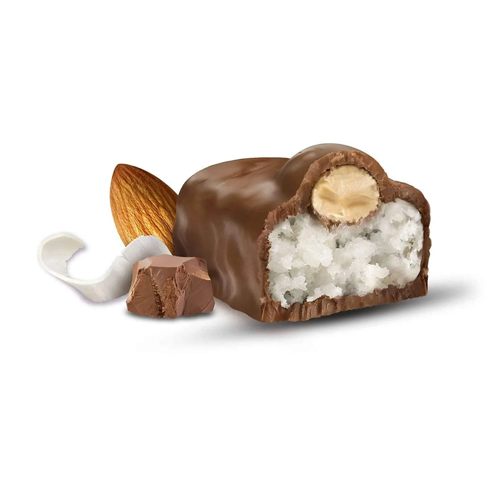 100 Individually Wrapped Pieces Coconut Almond Milk Chocolate Candy Bars C7615