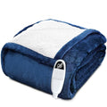62" x 84" Soft Fleece Twin Size Electric Blanket X539740