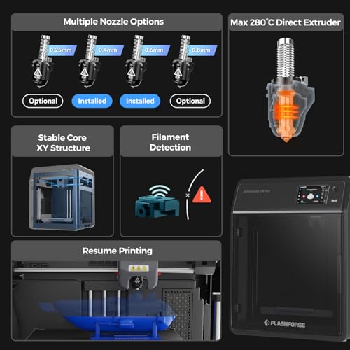 600mm/s High-Speed FDM 3D Printer with Auto Leveling A460745