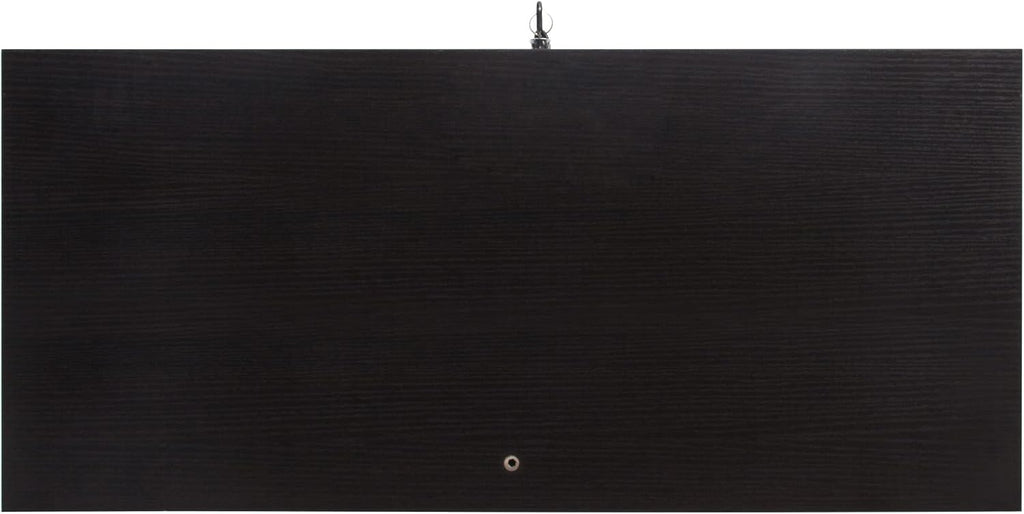 Black Two Door Glass Display Cabinet with 4 Shelves T135